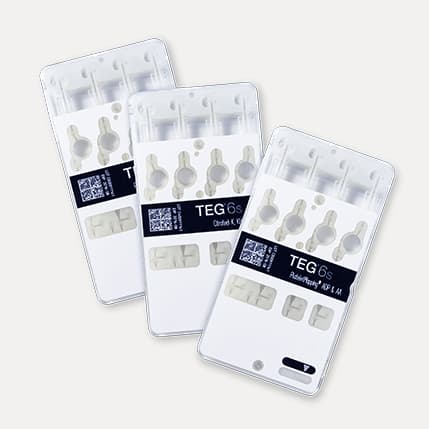 Cartucho TEG 6s para Hemostasia Global